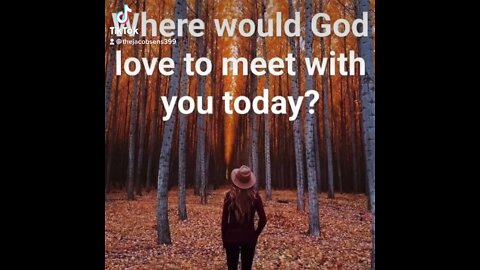 Meet with The LORD!