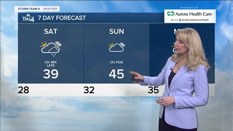SE Wisconsin weather: Lows drop into the upper 20s Friday night