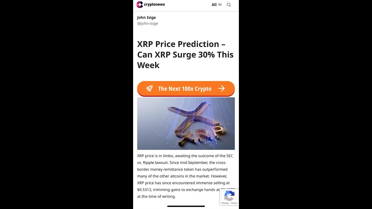 XRP PRICE PREDICTION