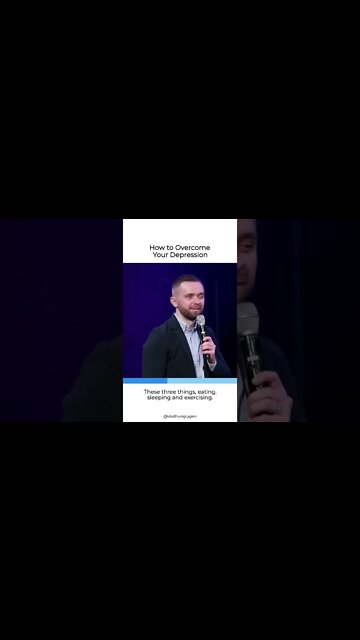 Three Things to Help Overcome Your Depression