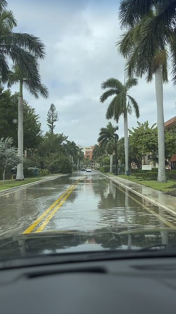 Sunny Isles Beach FL after the storm
