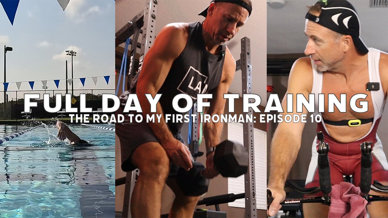 The Road to Ironman Florida 2023: Ep 10 A typical Thursday. Full day of workouts.