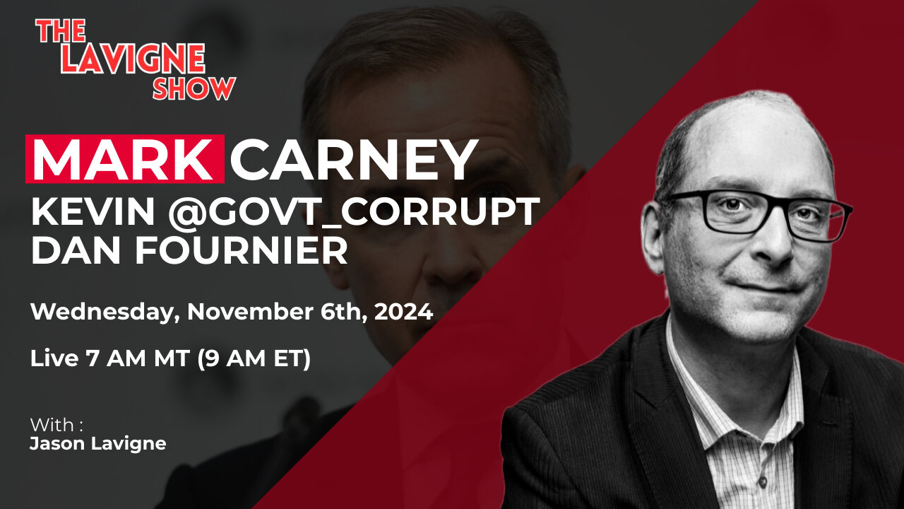 Mark Carney w/ Dan Fournier & Kevin @govt_corrupt