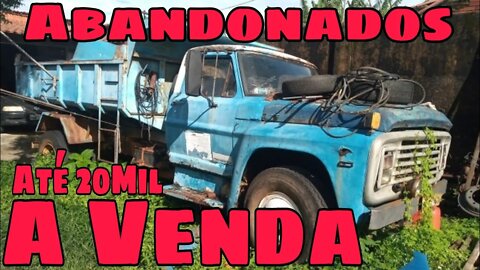 Ep.272 🚚 Caminhões Abandonados Repousando Brasil à Venda 📉 Oliveira Isaias