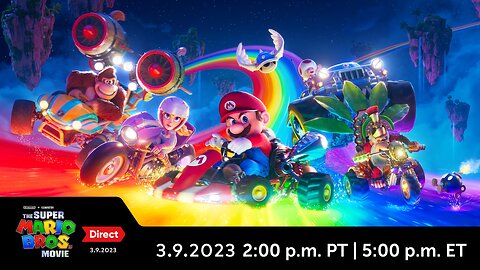 Another Nintendo Direct for The Super Mario Bros Movie is Taking Place March 9