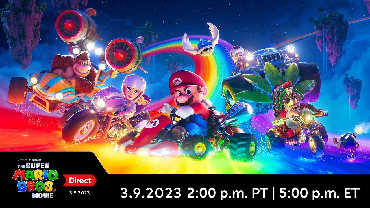 Another Nintendo Direct for The Super Mario Bros Movie is Taking Place March 9