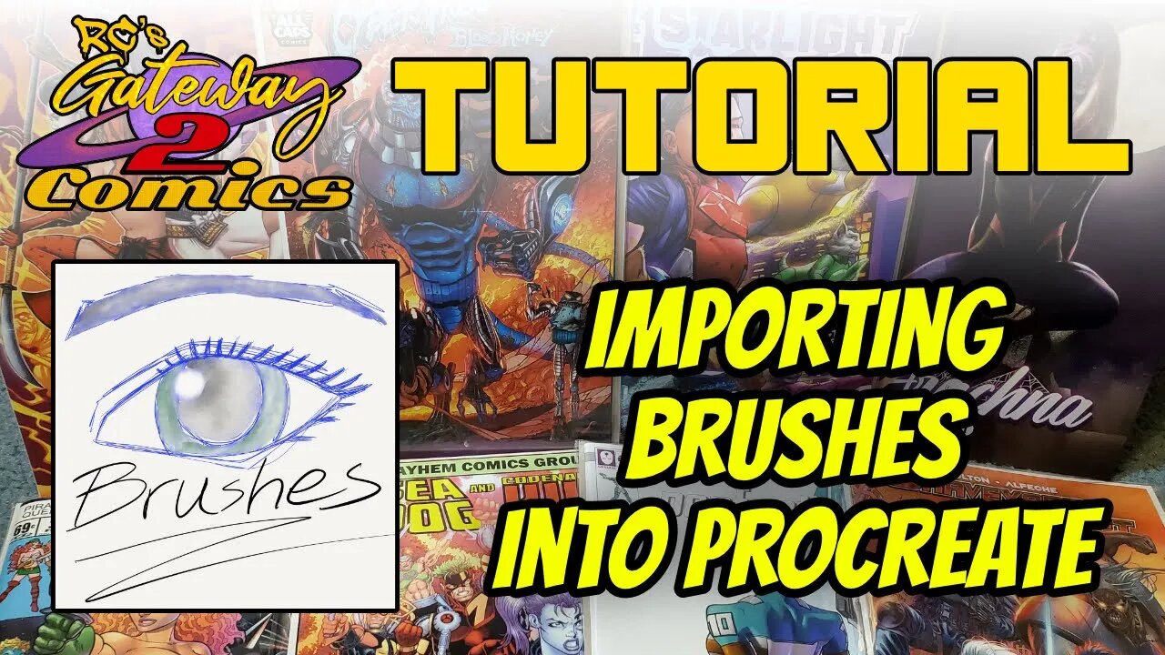 How to Import Brushes into Procreate (VERY EASY)