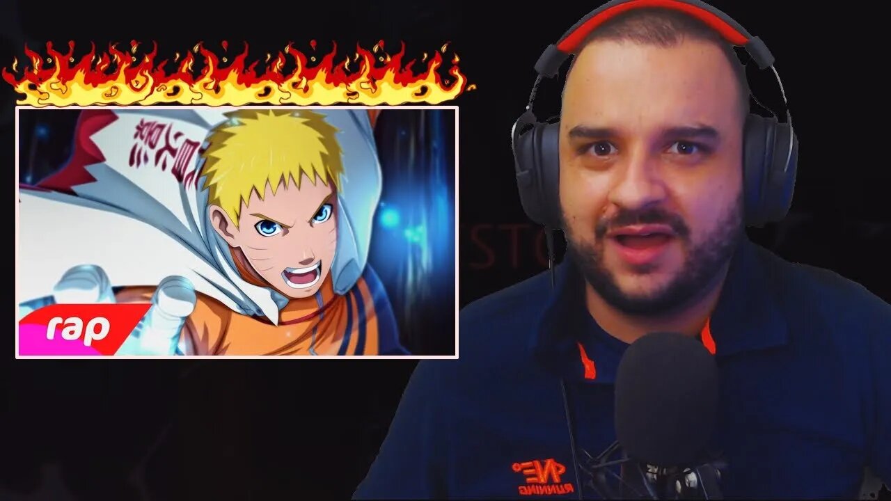 (REACT) Rap do Naruto - O SÉTIMO HOKAGE | NERD HITS ( 7 Minutoz )