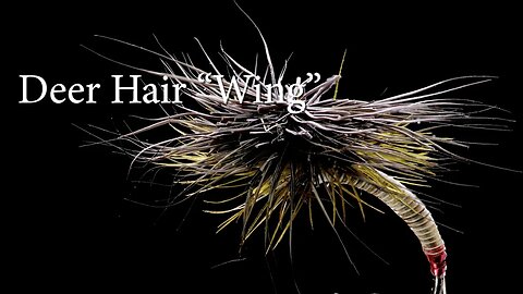 Creating a Deer Hair Wing, Parachute Style - Tied by Herman deGala - Fly Tying Tips and Tricks