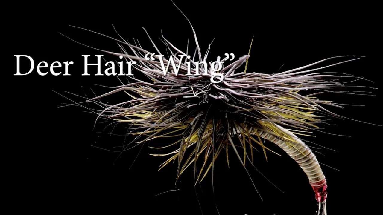 Creating a Deer Hair Wing, Parachute Style - Tied by Herman deGala - Fly Tying Tips and Tricks