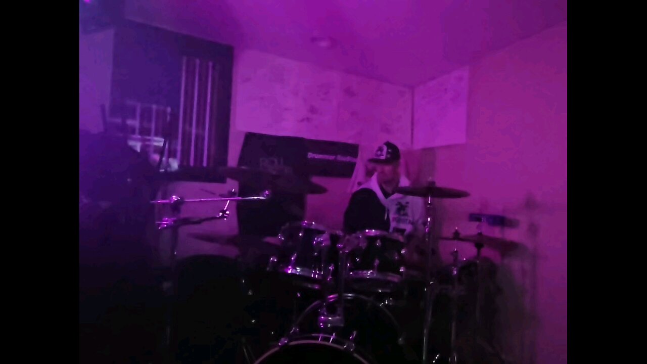 December 10th 2024 Legally Blind Drummer RooStar Drum Solo.