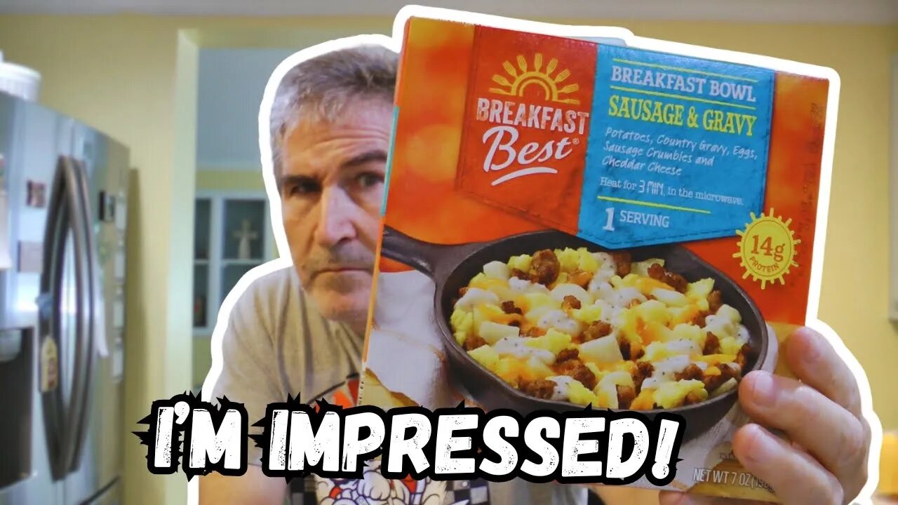 Frozen Sausage & Gravy Breakfast Bowl Review. How Was It? 😮