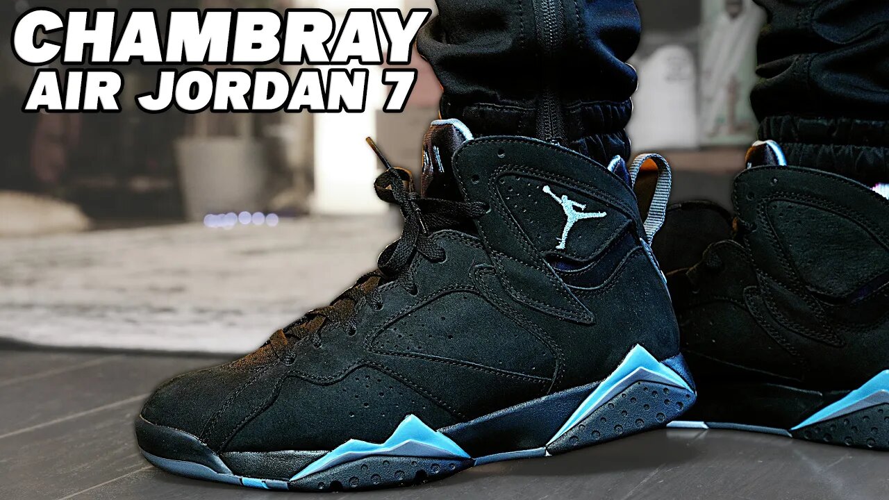 2023 Air Jordan 7 Chambray Review and On Foot ! AMAZING QUALITY !