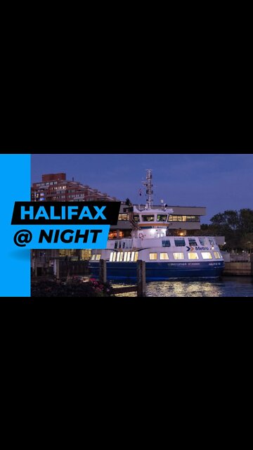 Walk Through of Downtown Halifax NS at Night