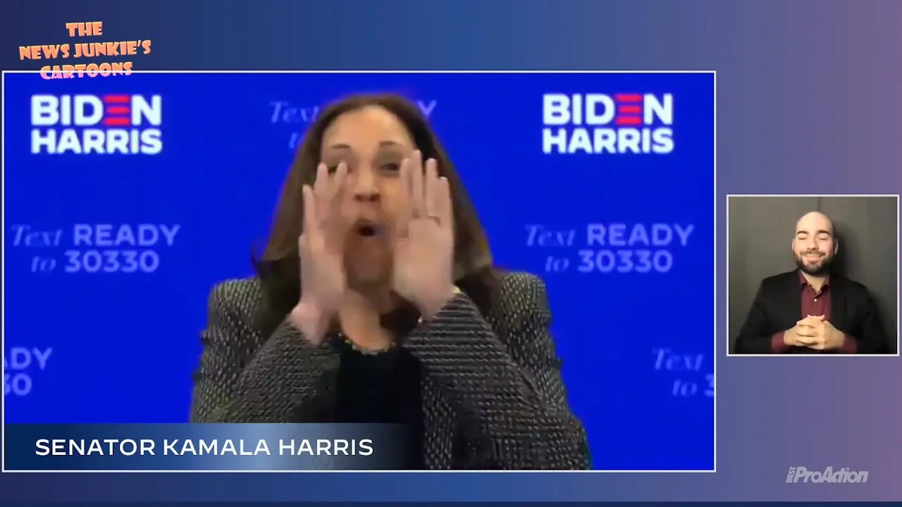 Kamala Harris In Virtual Rally: "I did! I blew it out!"