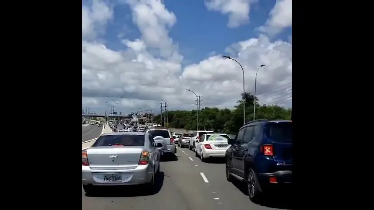 Carreata em Fortaleza no Ceará. HOJE 14/03/2021