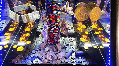 $1,000,000 Inside this High Limit Coin Pusher *NOT CLICKBAIT*