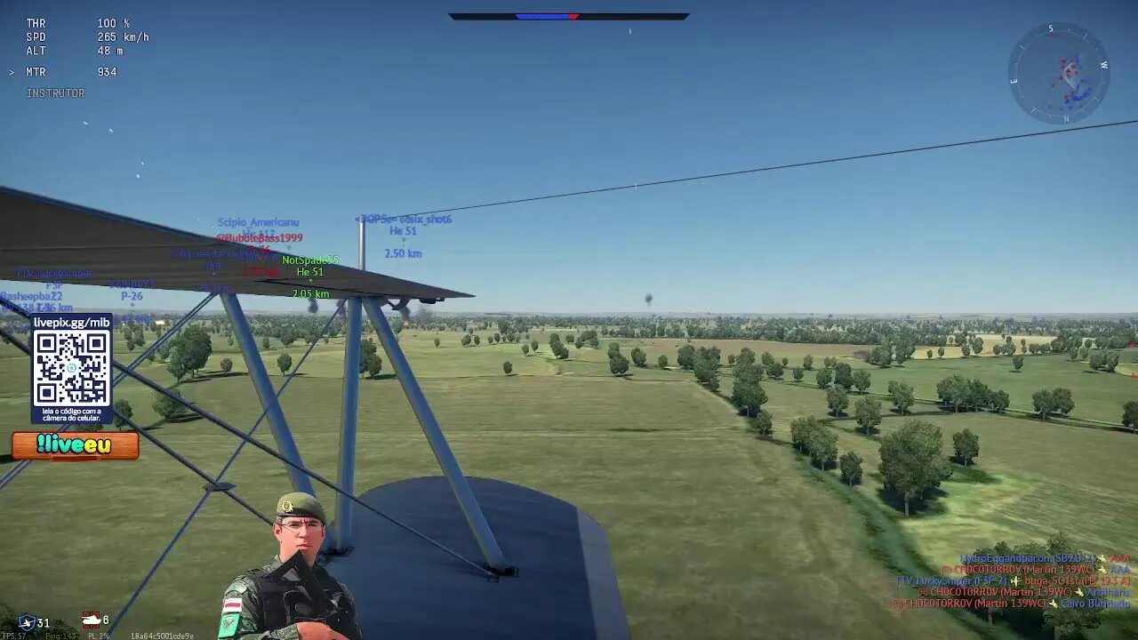 War Thunder - Gameplay (Aviões e tanques de guerra em Batalha)