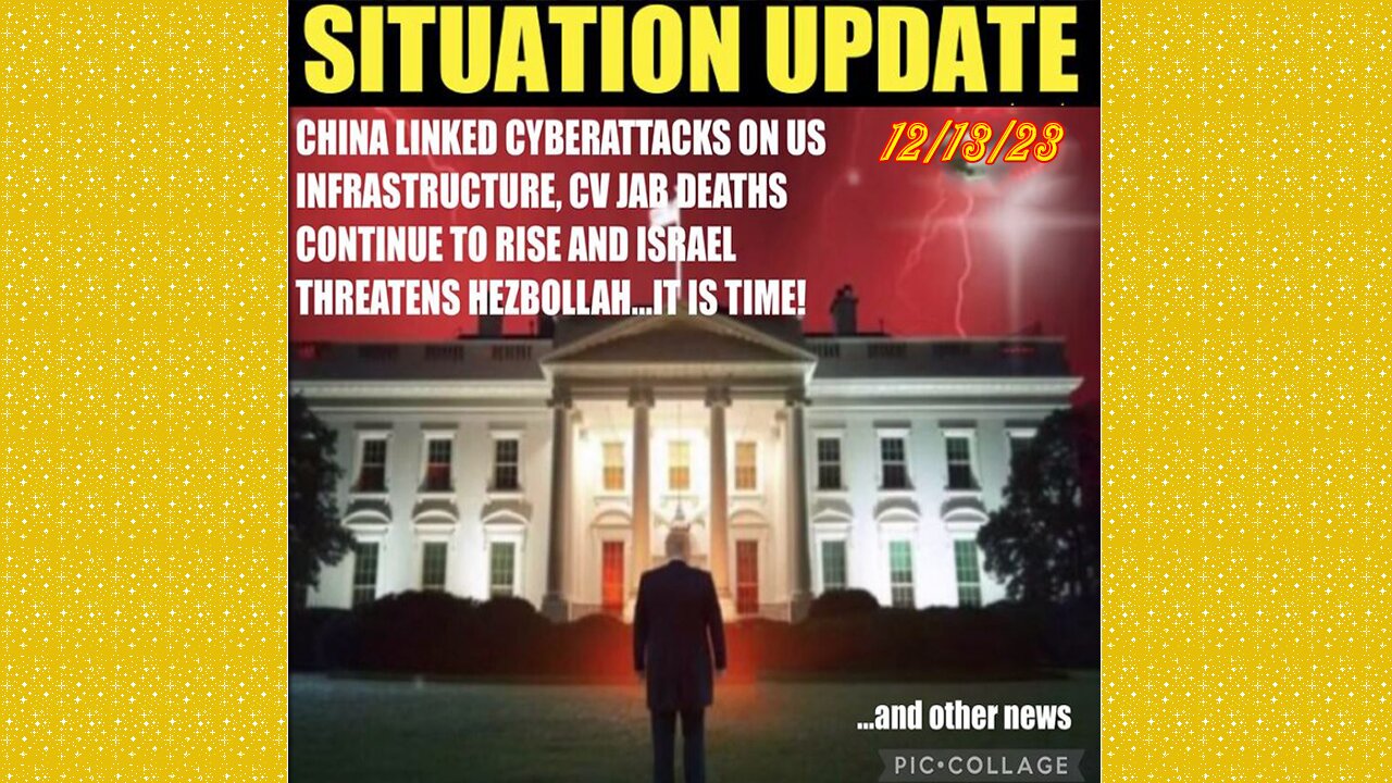 SG Anon. Juan O Savin ~ Situation Update 12/13/23 ~ Restored Republic > Judy Byington- Q+ White Hats
