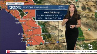 ABC 10News PinPoint Weather With Meteorologist Angelica Campos