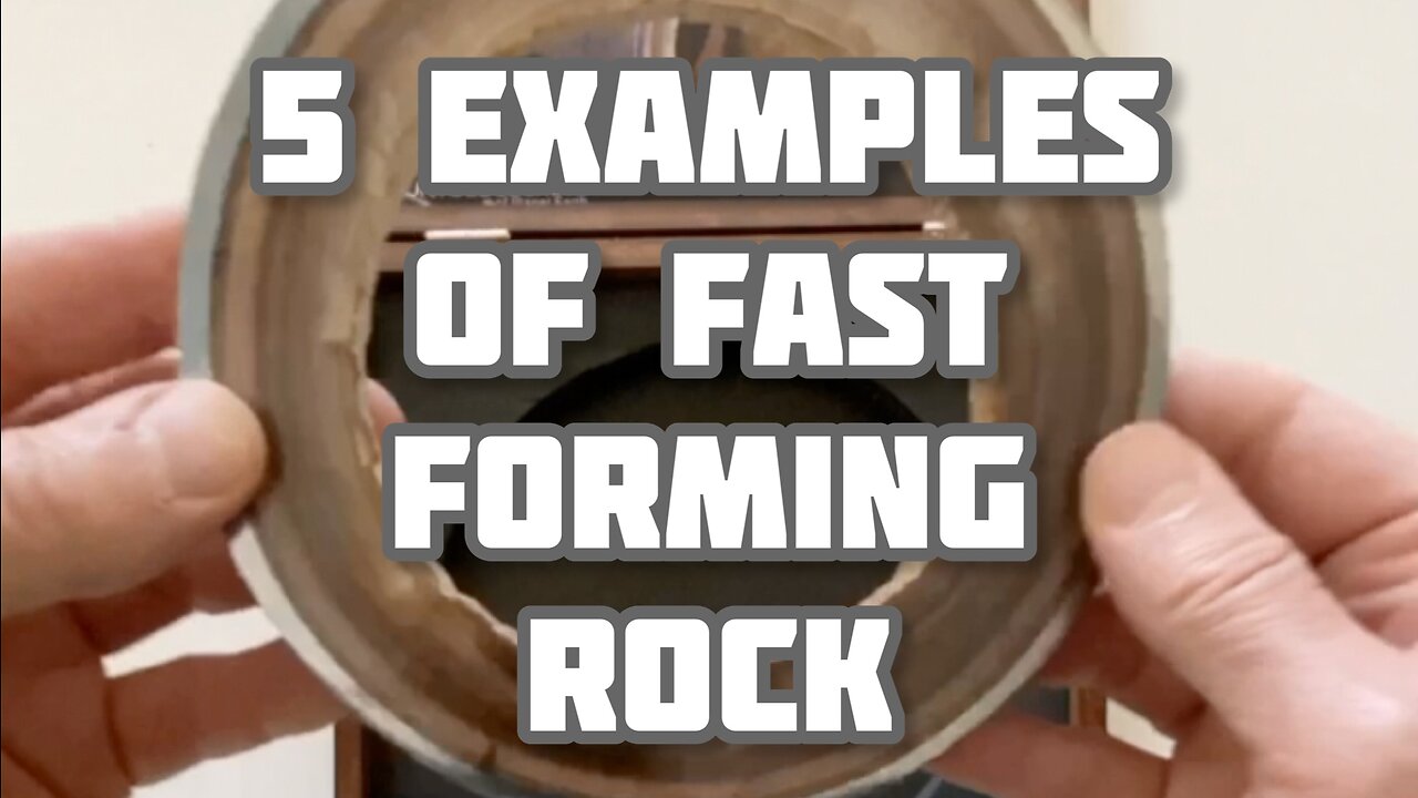 5 Examples of Fast Forming Rock