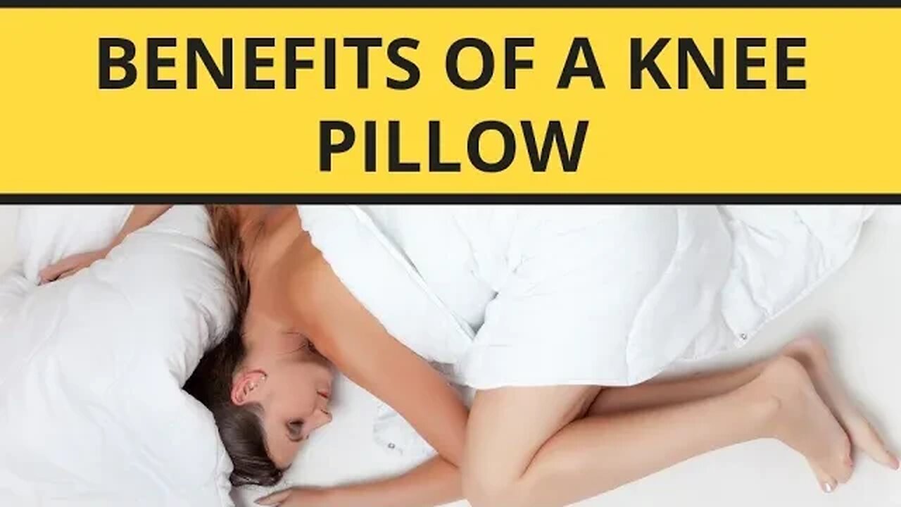 How to sleep well | Magic of a Knee Pillow | Healthycorner 🌱