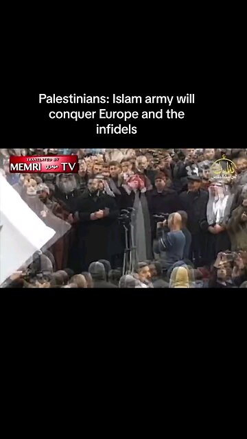 Islam Army will conquer Europe and the Infidels! Unless You Wake Up and Do Something!