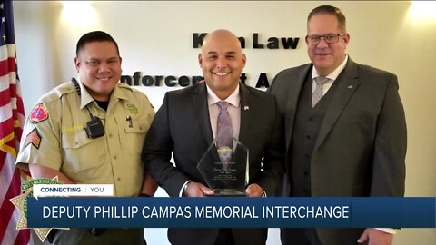 Senator Shannon Grove and Kern County Board of Supervisors hope to name state route interchange after fallen Deputy Philip Campas