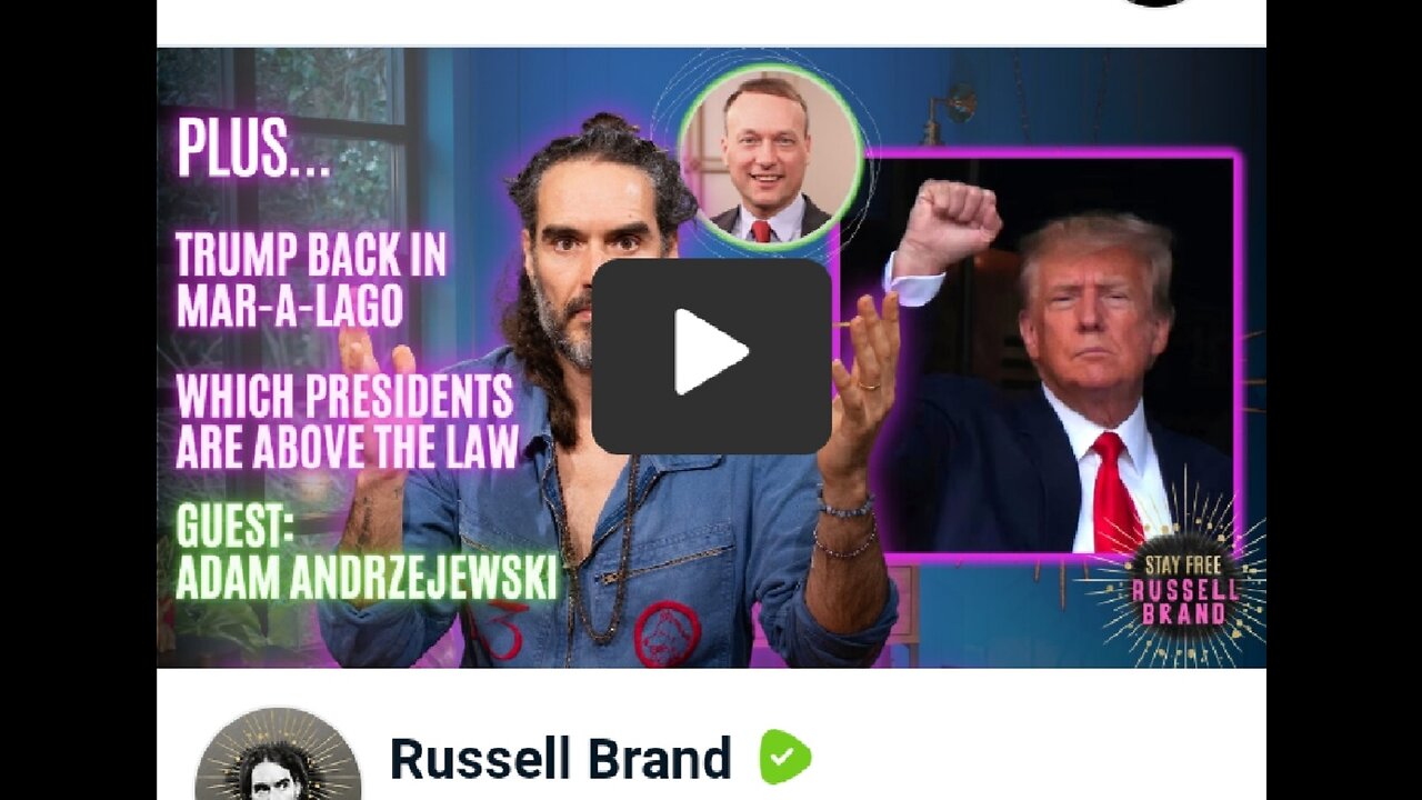 TRUMPED UP CHARGES | Legit or Bullsh*t!? - #106 - Stay Free With Russell Brand