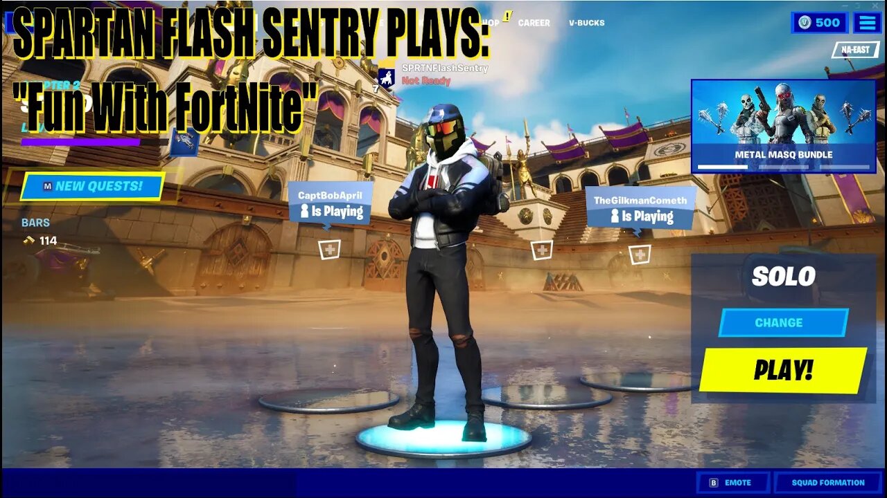 Spartan Flash Sentry - Fortnite Friday