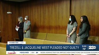 Trezell, Jacqueline West plead not guilty in deaths of Orrin and Orson West