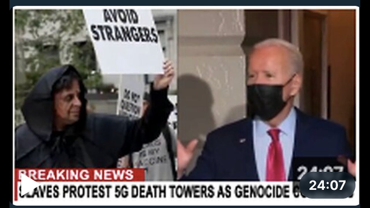 Biden denies killing children and drinking their blood