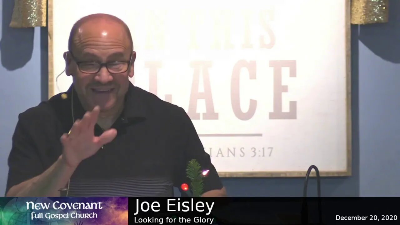 122020 Joe Looking for the Glory