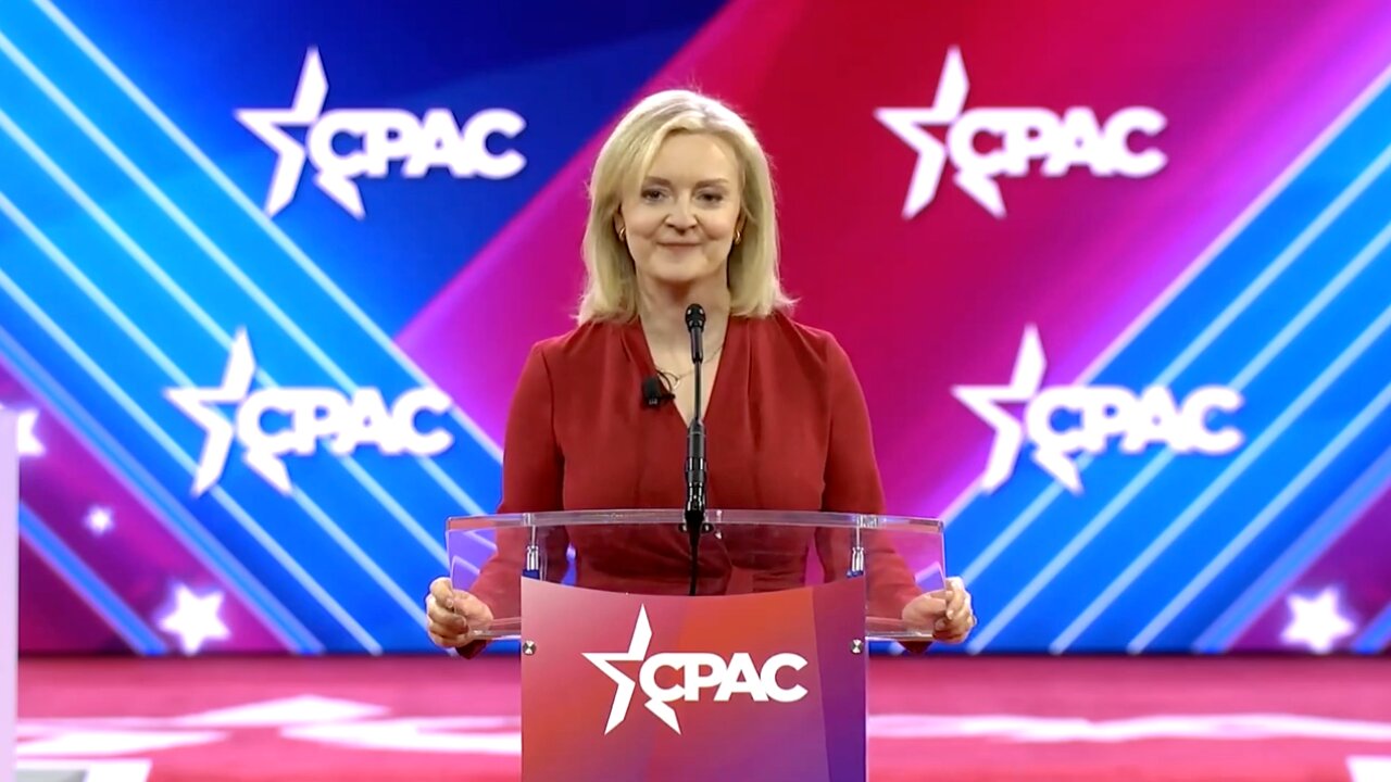 Former UK Prime Minister Liz Truss Speaks at CPAC 2024