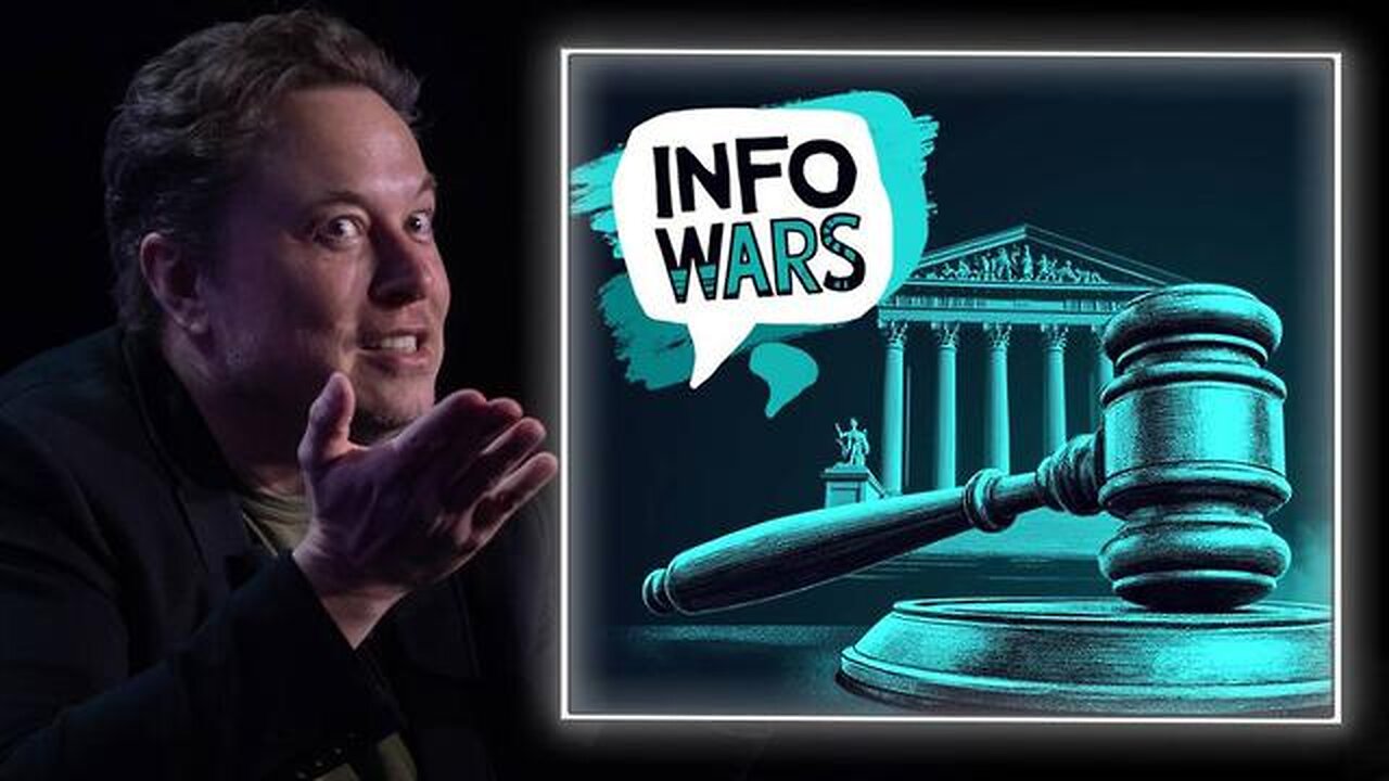 BREAKING: Alex Jones Lays Out Why Elon Musk's X Corp. Has Intervened In Infowars' Bankruptcy Case