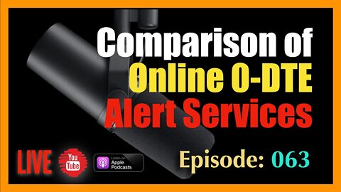 Comparison of Online 0-DTE Alert Services