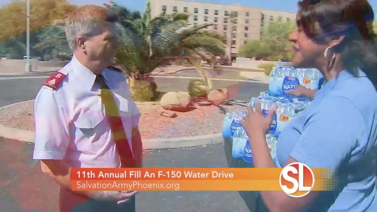 DONATE NOW: 11th Annual Fill an F-150 Water Drive for The Salvation Army