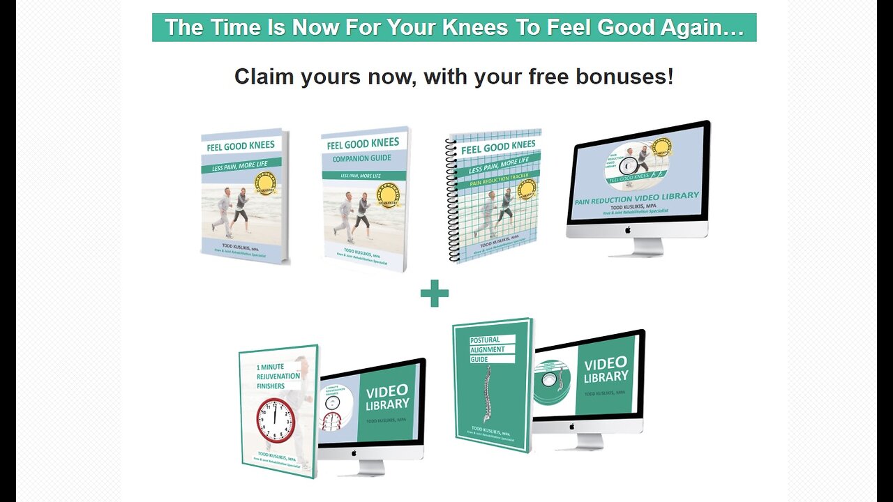 Feel Good Knees for Fast Pain Relief