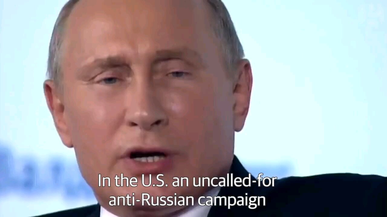Putin says about American people
