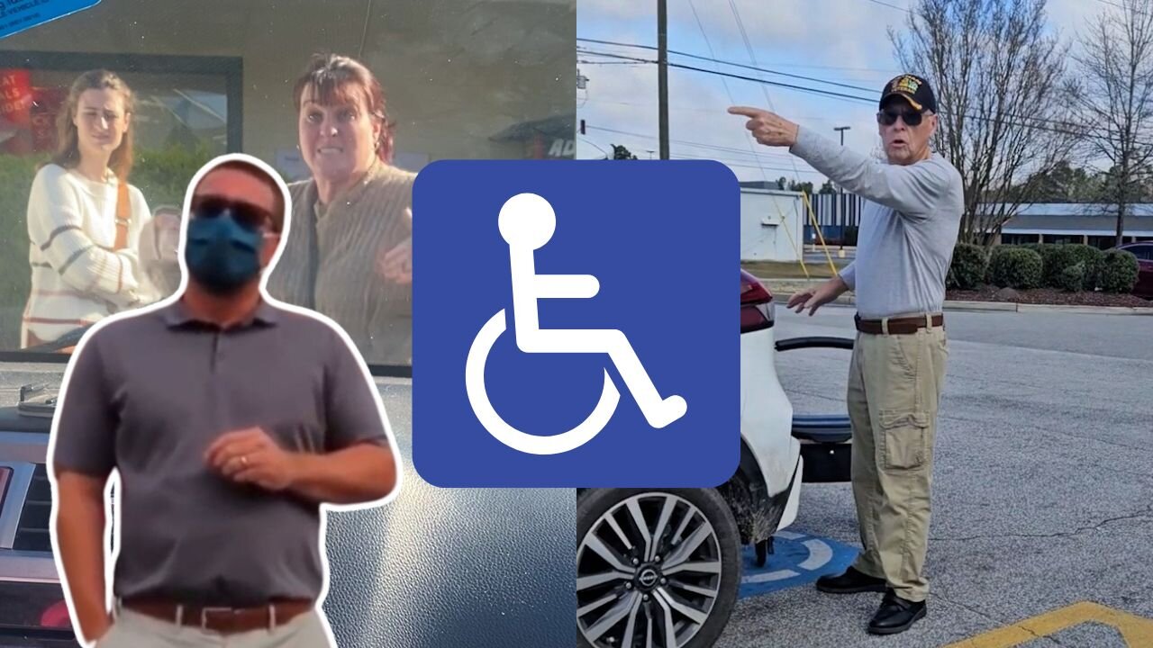 Handicap Parking Spot FREAKOUT