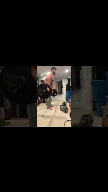 Home workout Romanian deadlifts