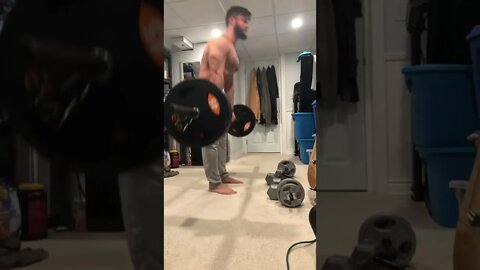 Home workout Romanian deadlifts