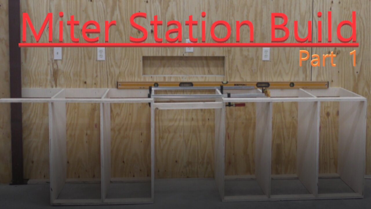 Miter Saw Station Build: part 1