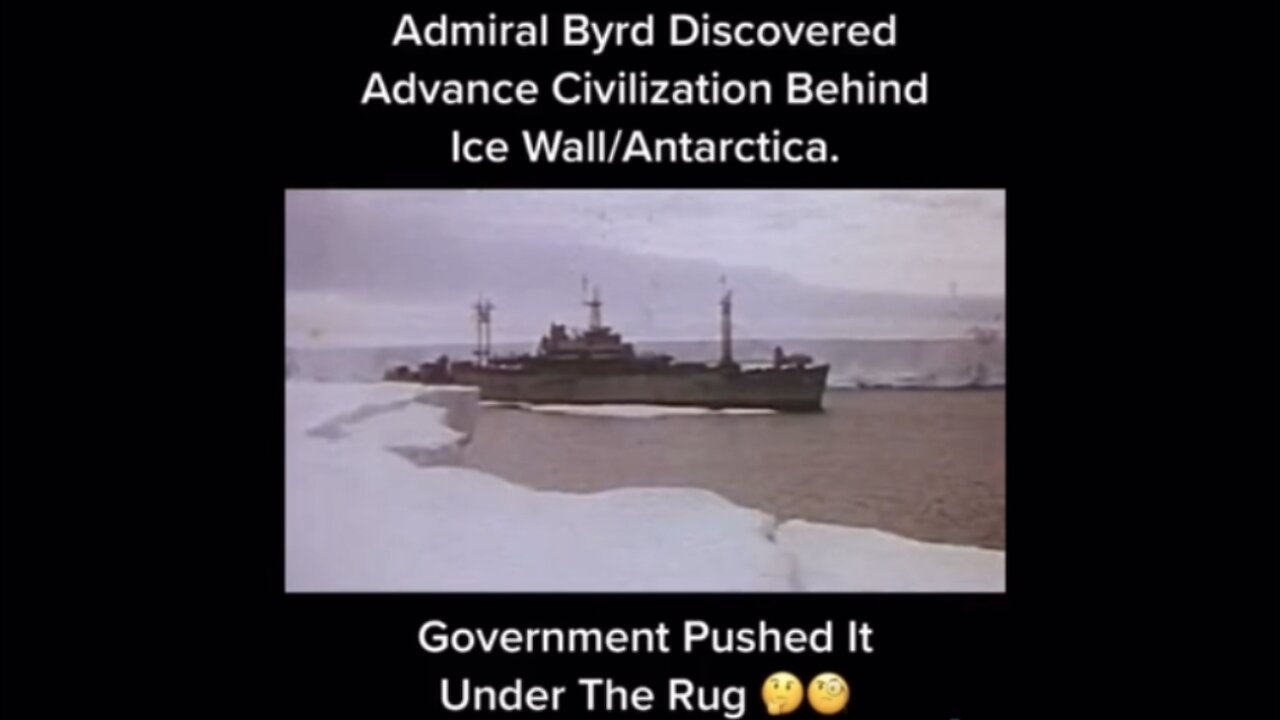 Admiral Byrd Discovered Advanced Civilizations And Firmament Beyond The Ice Wall In Antarctica, Gov Swept It Under The Rug And Created The Antarctic Treaty 1958! Underground And Lands Beyond! Earth Is Not A Globe!