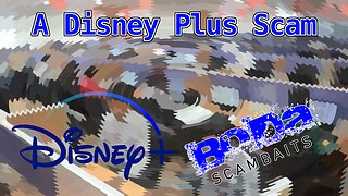 Disney Plus Scam