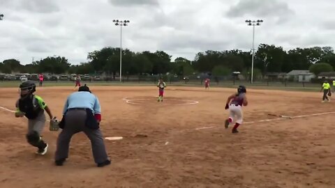 Stealing 2B after a walk