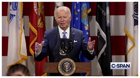 Joe Biden jokes "I've just been told I've been fired", gets lost in a Word Salad - at Friendsgiving