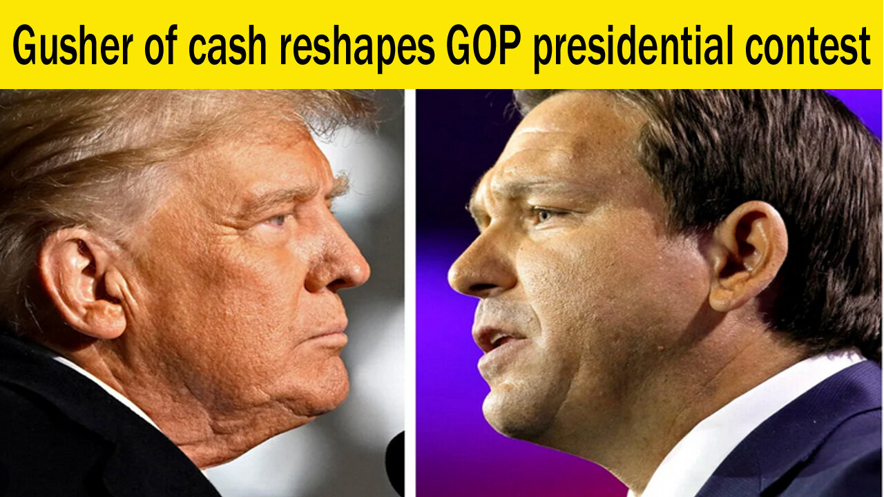 Gusher of cash reshapes GOP presidential contest