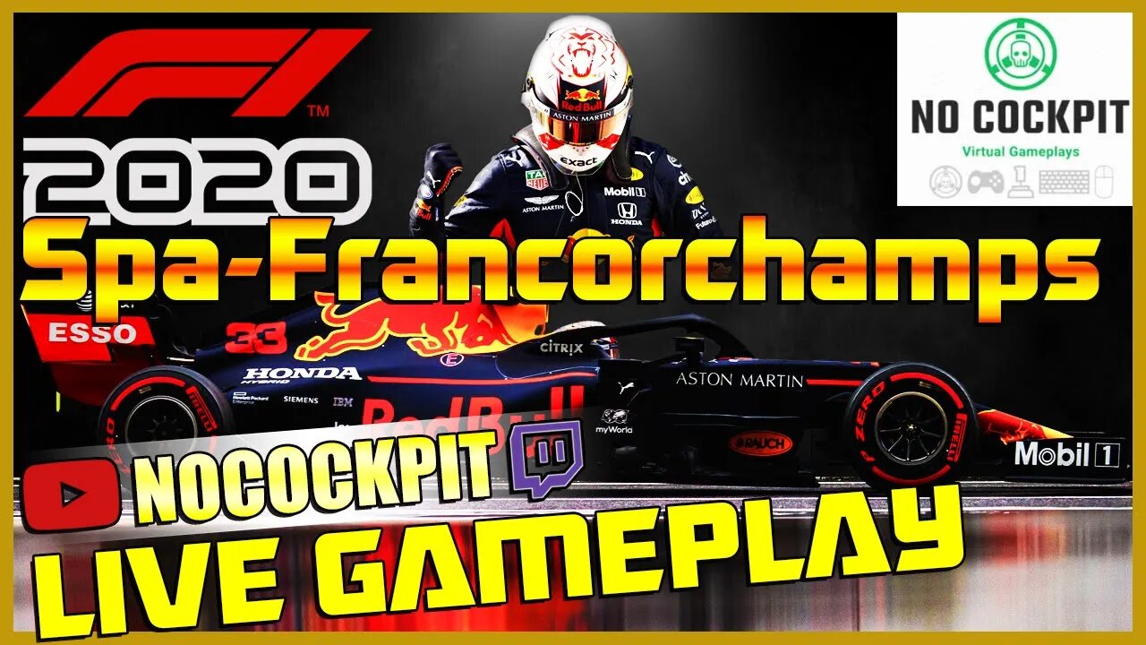 F1 2020 | MAX VERSTAPPEN COM A RED BULL HONDA VOANDO EM SPA-FRANCORCHAMPS