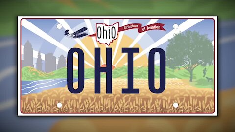 Ohio BMV reveals new license plate, and 'Wrights' what was wrong with it